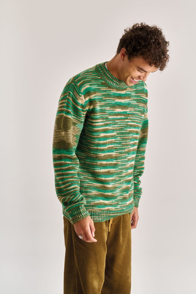 TERUMA Lambs Wool Jumper - Green from KOMODO