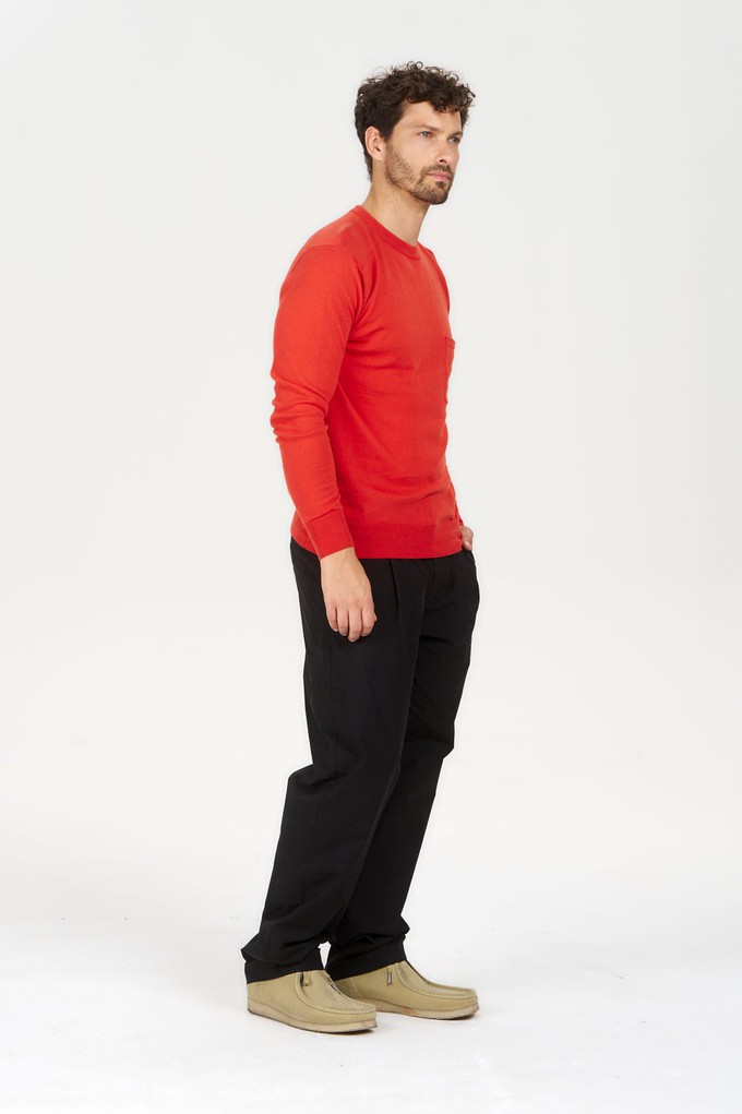 POCKET Organic Cotton Jumper - Red from KOMODO