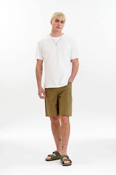 JAMBO Organic Cotton Poplin Short - Olive via KOMODO