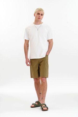 JAMBO Organic Cotton Poplin Short - Olive from KOMODO