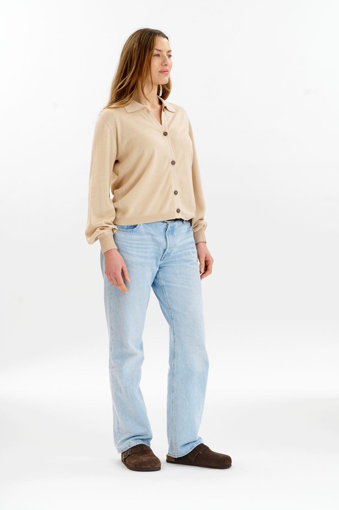 NANI Organic Cotton Cardigan - Cream from KOMODO