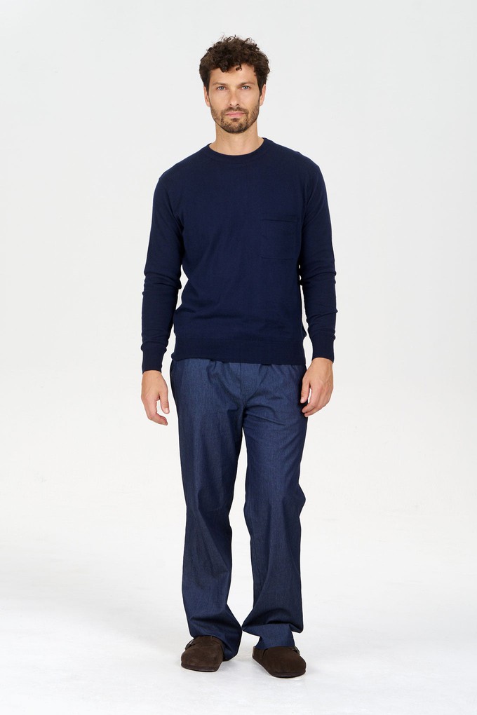 POCKET Organic Cotton Jumper - Navy from KOMODO