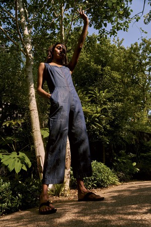 DAY Organic Cotton Jumpsuit - midwash from KOMODO