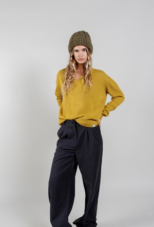 WONDER Wool Blend Jumper - Mustard from KOMODO