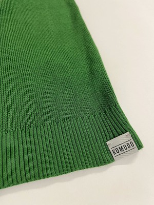 SANDER - Cotton Tencel Vest - Jungle Green from KOMODO
