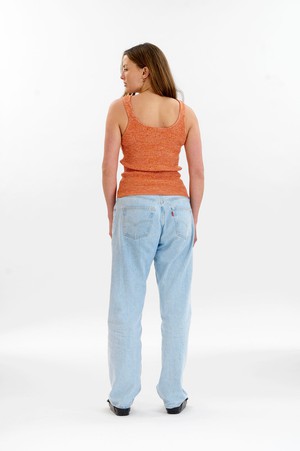 WISTERIA Organic Cotton Vest - Mustard from KOMODO