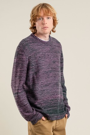 GLITCH - Merino Wool Jumper Fuschia from KOMODO
