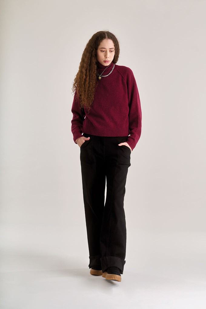 ROSE Organic Cotton Trouser - Black from KOMODO