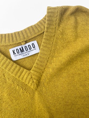 WONDER Wool Blend Jumper - Mustard from KOMODO