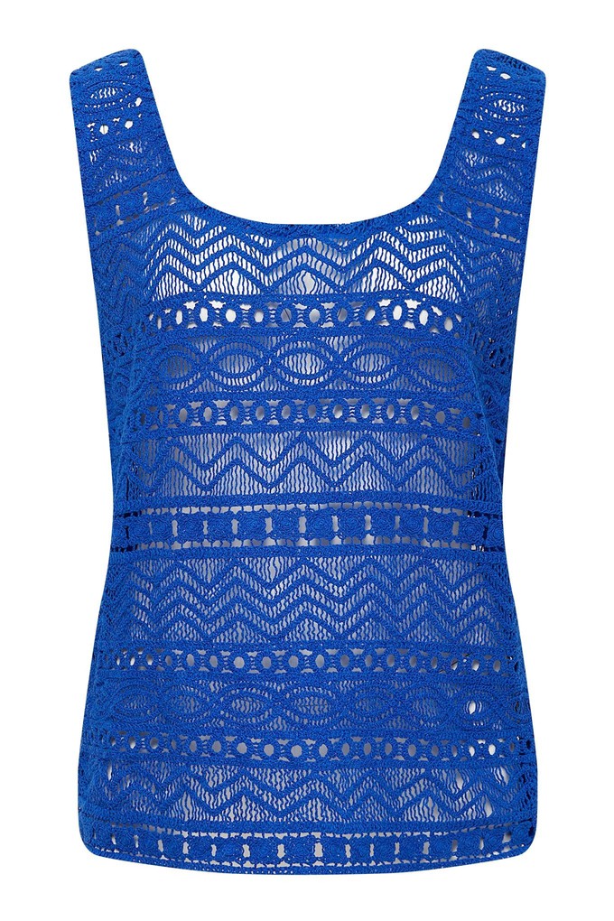 ZEE - Organic Cotton Vest Sapphire Blue from KOMODO
