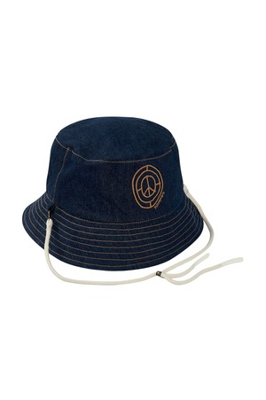 PETAL Reversable Organic Denim Bucket Hat from KOMODO