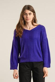 ANYA Wool Jumper - Ultramarine via KOMODO