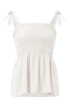 GAIA OC - Seersucker Vest - Natural via KOMODO