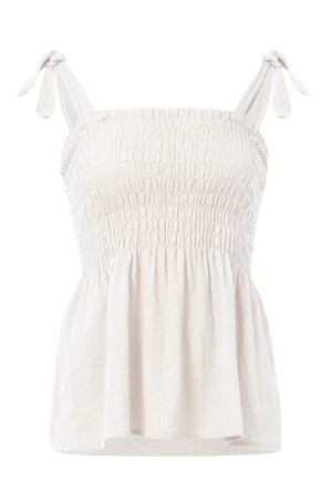 GAIA OC - Seersucker Vest - Natural from KOMODO