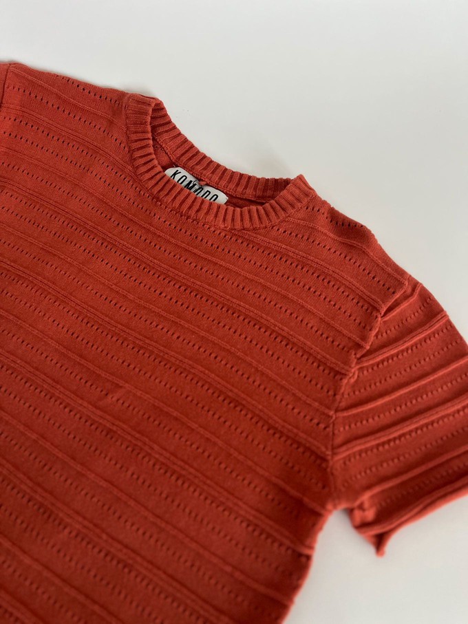 POSEY Organic Cotton Tee - Clay from KOMODO