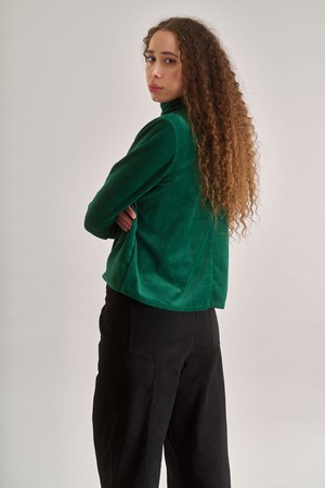 ALICE Velvet Top - Green from KOMODO