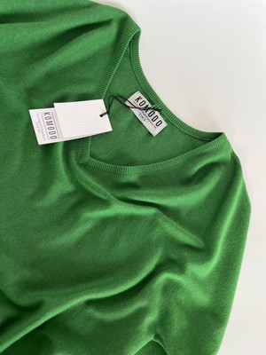 CLOVER - Cotton Tencel Jumper - Jungle Green from KOMODO