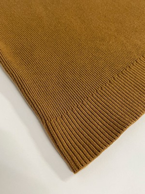 YANA - Organic Cotton Vest - Camel from KOMODO