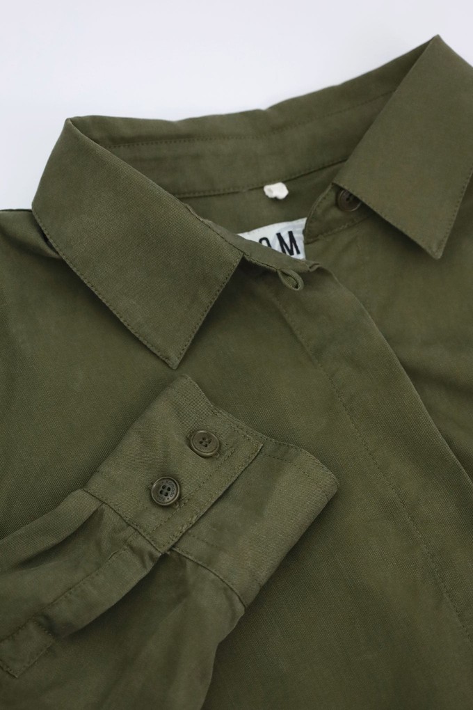 KENJI - Tencel Shirt Khaki from KOMODO