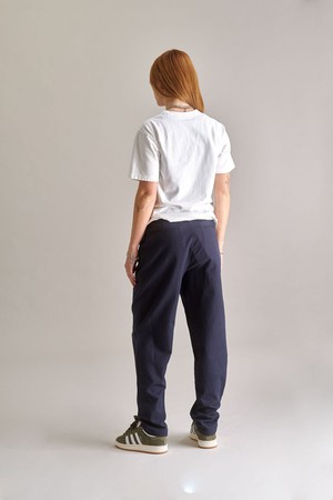 LYLA Cotton Tencel Trouser - Navy from KOMODO