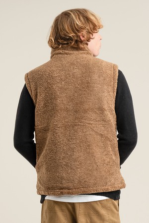 CHRIS Fleece Gillet - Mink from KOMODO
