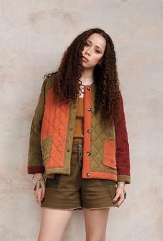 LULU - Cupro Jacket - Multi via KOMODO