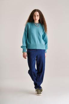 CLAUDIA Organic Denim Trouser via KOMODO