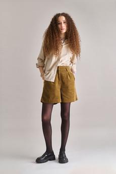 LIMA Organic Cotton Cord Short - Olive via KOMODO
