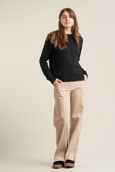 ROSE Organic Cotton Trouser - Dusty Pink via KOMODO