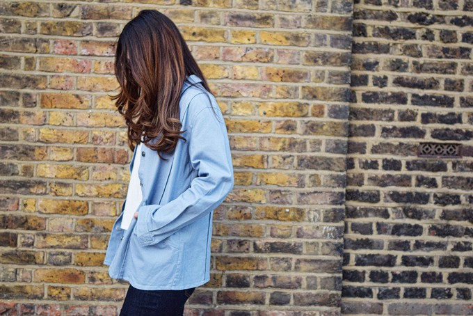 CHORE Organic Cotton Jacket - Blue from KOMODO