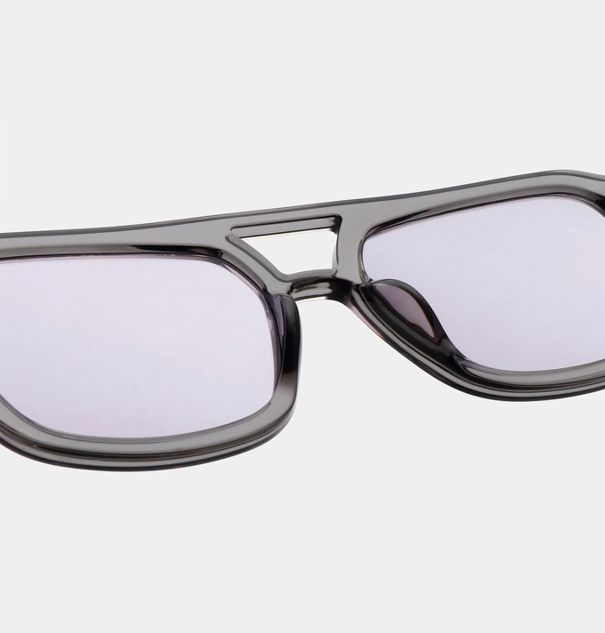KAYA - Grey Transparent Sunglasses by A.Kjaerbede from KOMODO