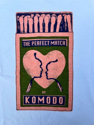 MATCHMAKING - Organic Cotton Tee Off White from KOMODO