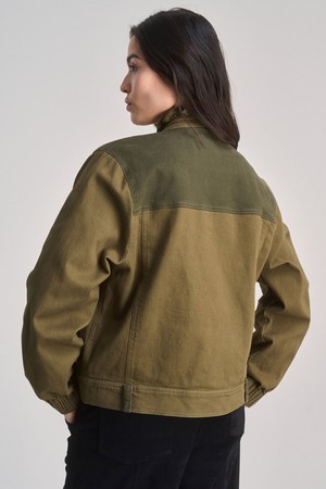 RUFFLE - Organic Cotton Jacket - Dark Green from KOMODO