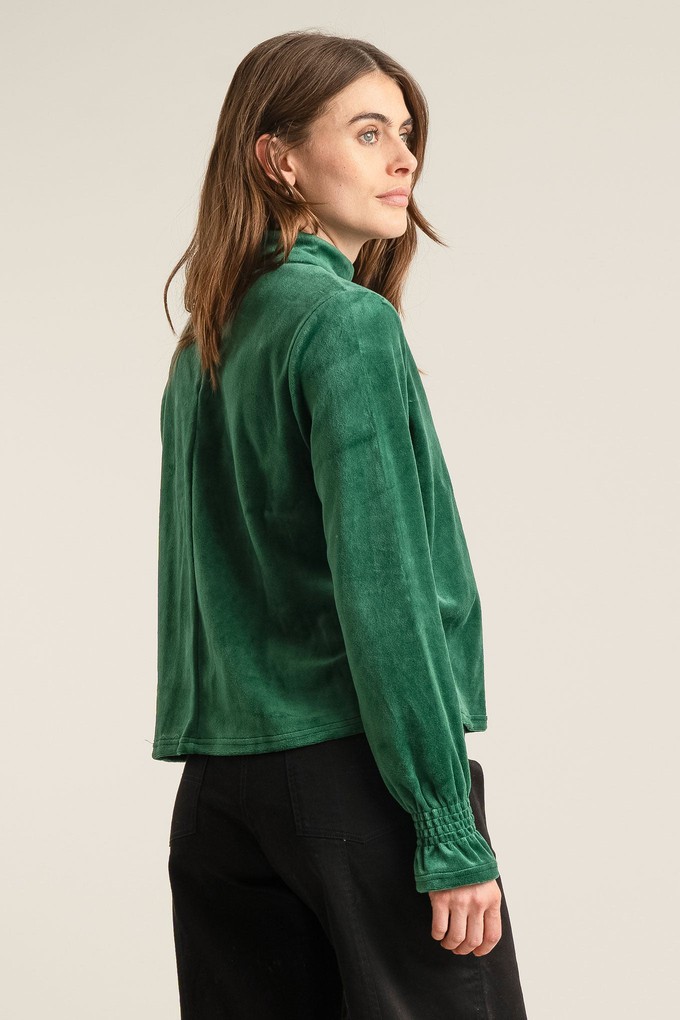 ALICE Velvet Top - Green from KOMODO
