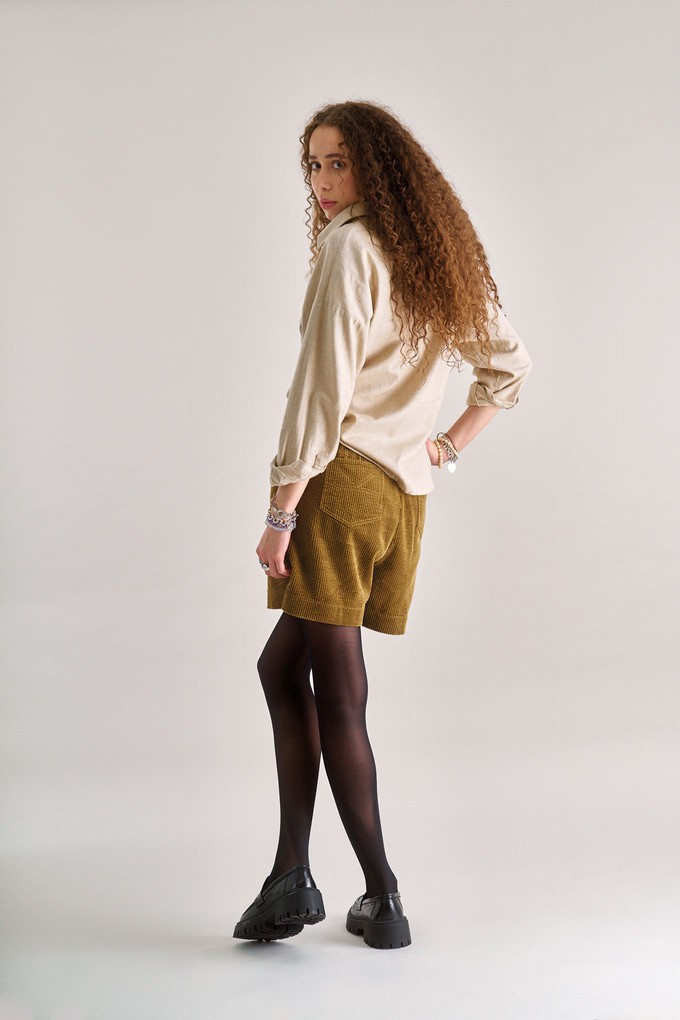 LIMA Organic Cotton Cord Short - Olive from KOMODO