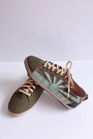 FREE TIBET Mens Shoe - Olive Green from KOMODO