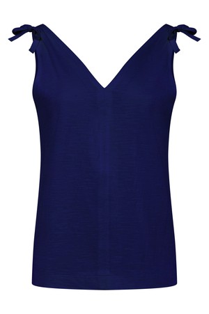 CELIA - GOTS Organic Cotton Vest Navy from KOMODO