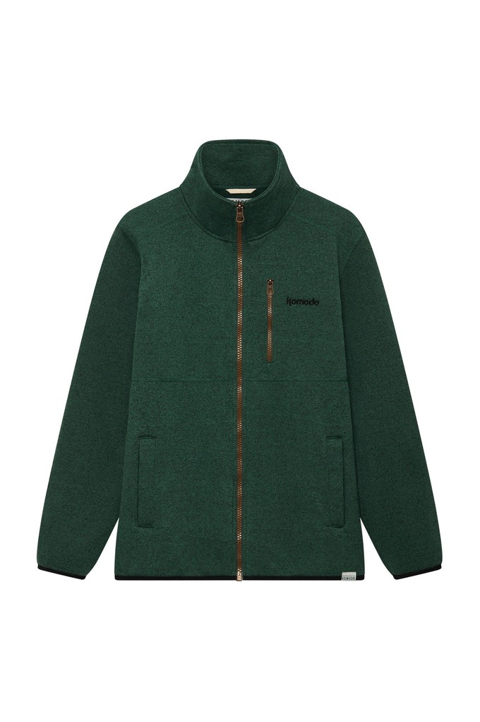 ECLIPSE - Womens Recycled PET Fleece Green from KOMODO