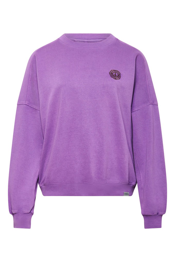DAWN Sweater Organic Cotton - Lilac from KOMODO
