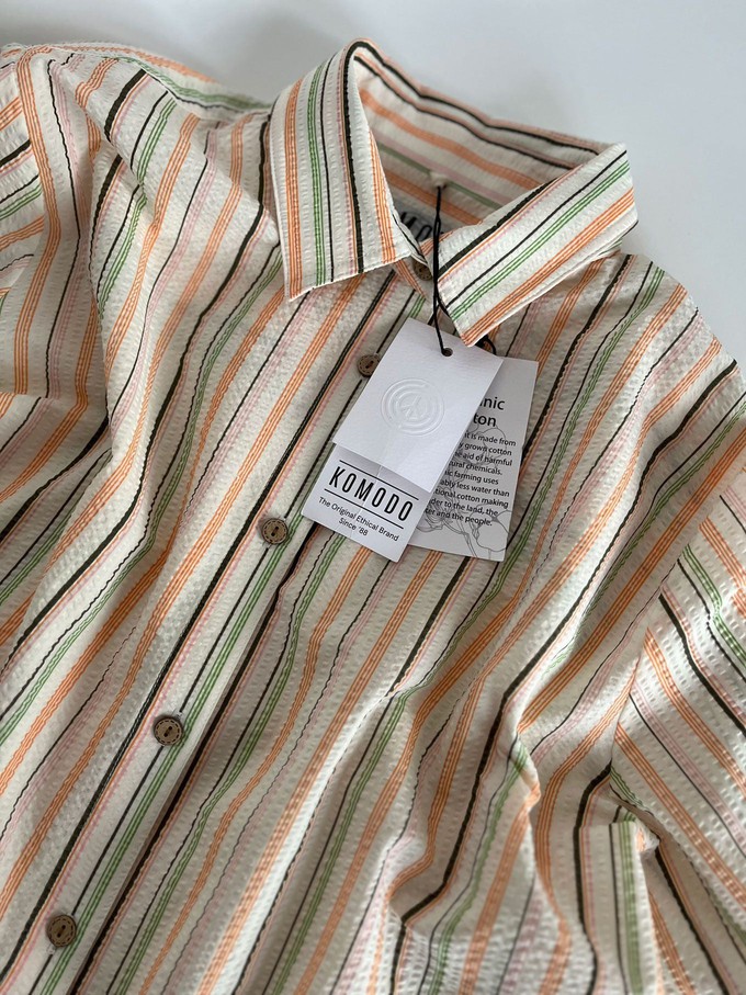 JUNGLE - Organic Cotton Shirt - Candy Stripe from KOMODO