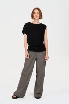 LOLA Organic Cotton Trouser - check via KOMODO