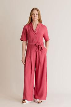 PLANET - Rayon Jumpsuit Pink via KOMODO