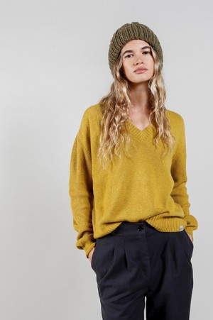 WONDER Wool Blend Jumper - Mustard from KOMODO
