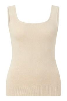 YANA - Organic Cotton Vest - Sand via KOMODO