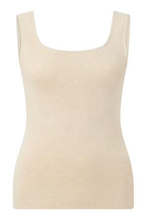 YANA - Organic Cotton Vest - Sand from KOMODO