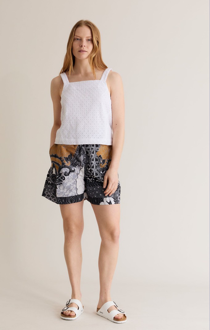 MAYA - Organic Cotton Shorts Batik print from KOMODO