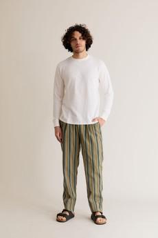 BOWIE - Organic Cotton Trouser Green via KOMODO