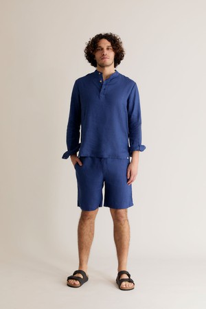 JERRY - Linen Shorts Navy from KOMODO JERRY - Linen Shorts Navy from KOMODO