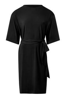 SADIE - Modal Jersey Dress - Black via KOMODO