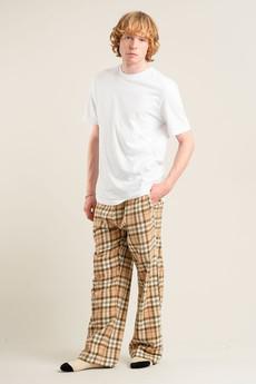 JIM JAM Mens Organic Cotton Pyjama Bottoms - Sand via KOMODO